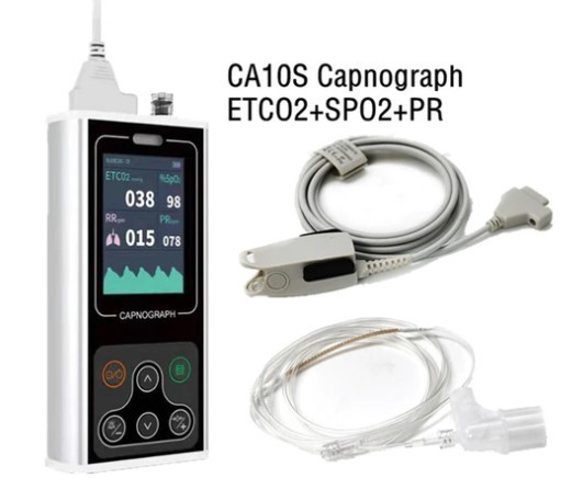 Kapnograph ETCO2+PR+SPO2 CA10S