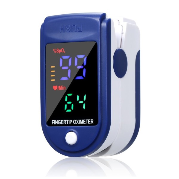 Oximeter / Finger Pulsoximeter Digital Blau