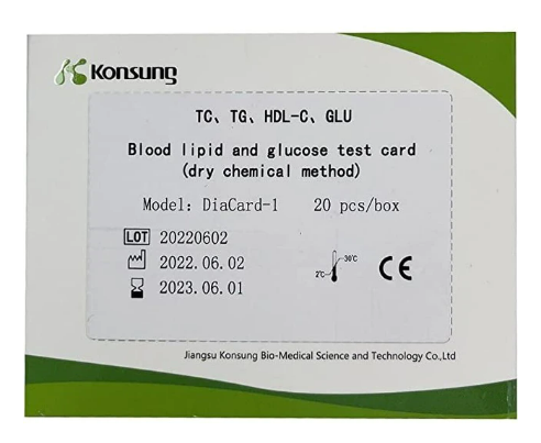 Teststreifen für 6in1 Blutmessgerät 20pcs