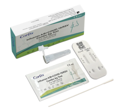 CorDx Combo-Antigentest 4in1 SARS-CoV-2, Influenza A/B, RSV