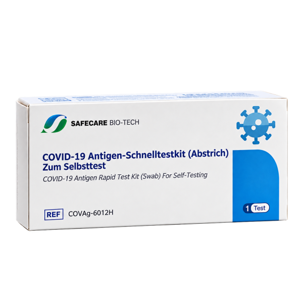 SafeCare COVID-19 Antigen-Selbsttest - 1er Hartpack
